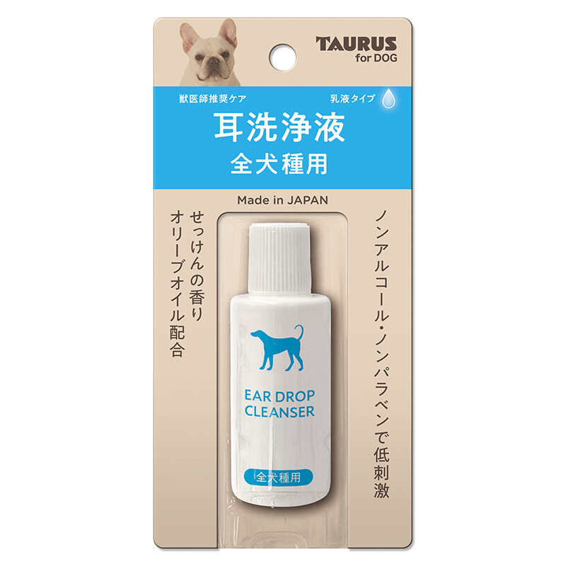 (日本製造) TAURUS 全犬種用耳部清潔液 25ml