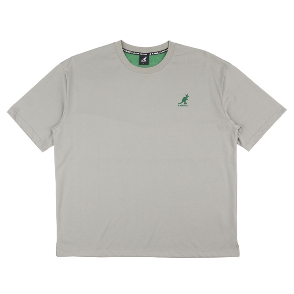 KANGOL 短袖 灰 黑 寬版 落肩 散熱 休閒 上衣 中性 6425101011 6425101020