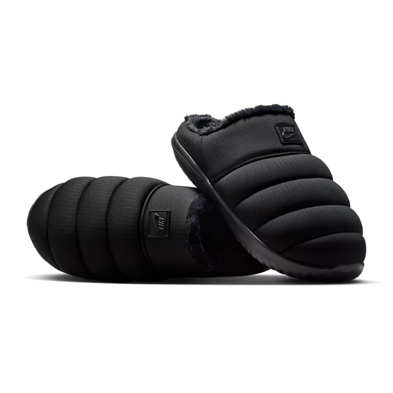 Nike Burrow SE "Black Anthracite" 黑 保暖 拖鞋 男鞋 HV8561-002 [台灣現貨]