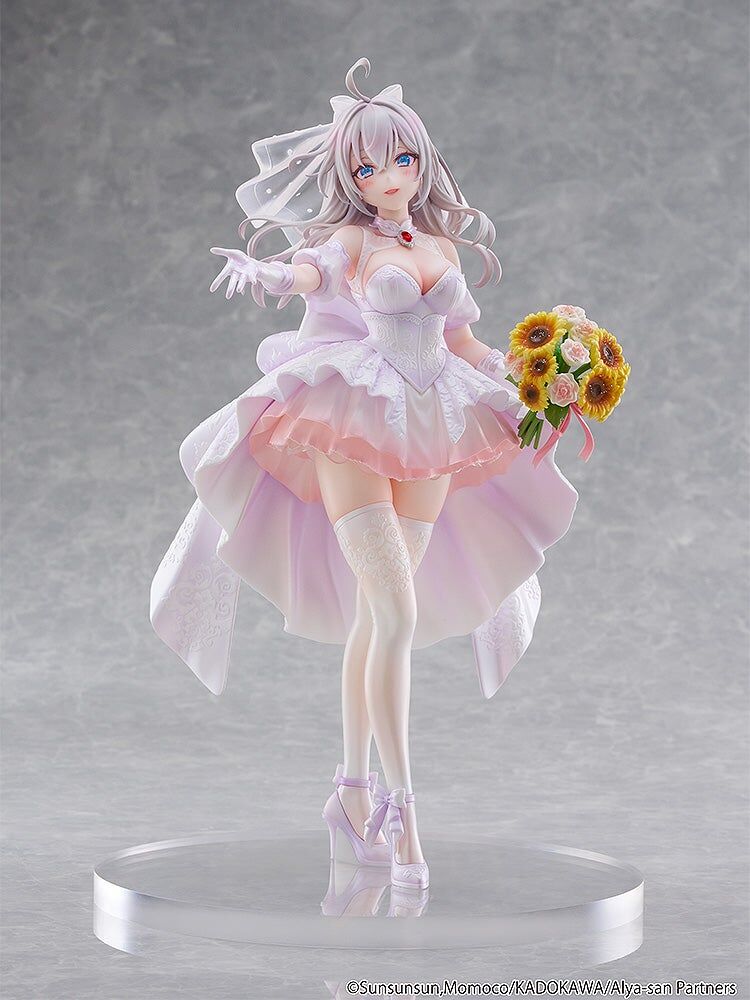 「ACG.GO」「預購」KADOKAWA 艾莉莎‧米哈伊羅夫納‧九條 結婚禮服Ver. 1/7 Scale Figure 《不時輕聲地以俄語遮羞的鄰座艾莉同學》