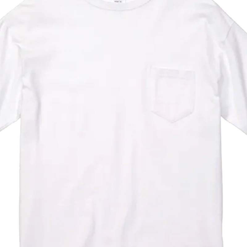 United Athle UA 5.6OZ寬版口袋短袖 白色 3500801-001 [台灣現貨]