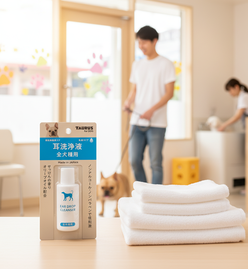 (日本製造) TAURUS 全犬種用耳部清潔液 25ml