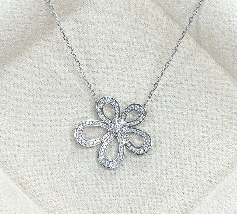 D6 N2890 太陽花莫桑頸鏈  $580