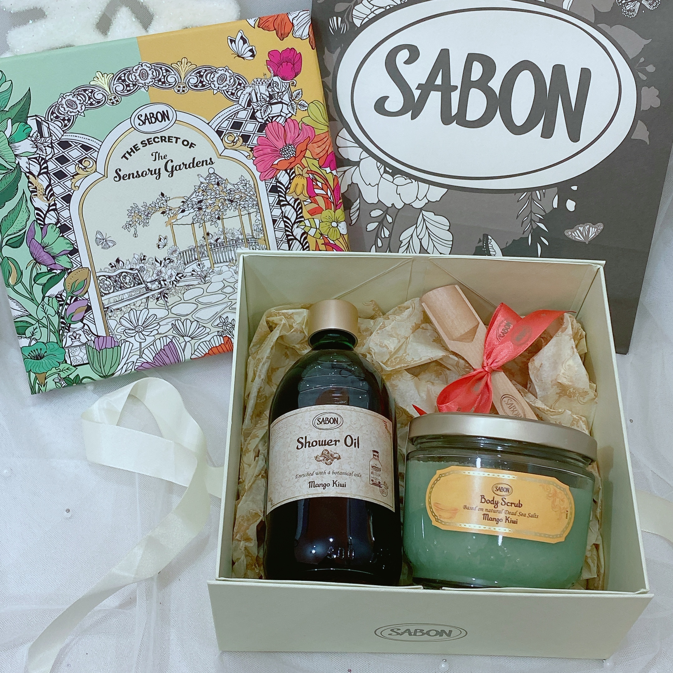 Sabon 芒果奇異果禮盒套裝 (不包郵,盒面隨機)