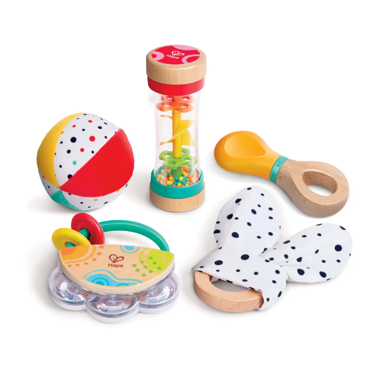 Hape 5-in-1 Baby Sensory Set, E0130