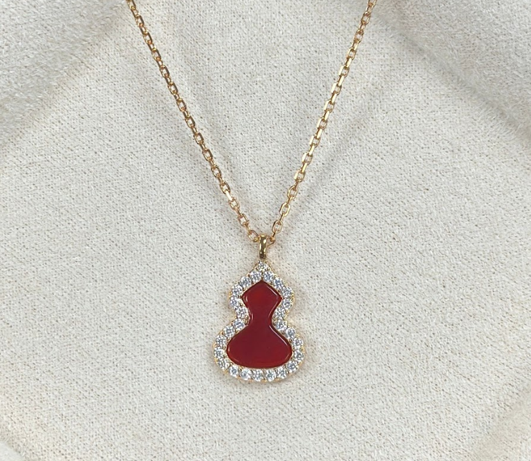 AM08 S0075 葫蘆頸鏈40+2+2cm $298