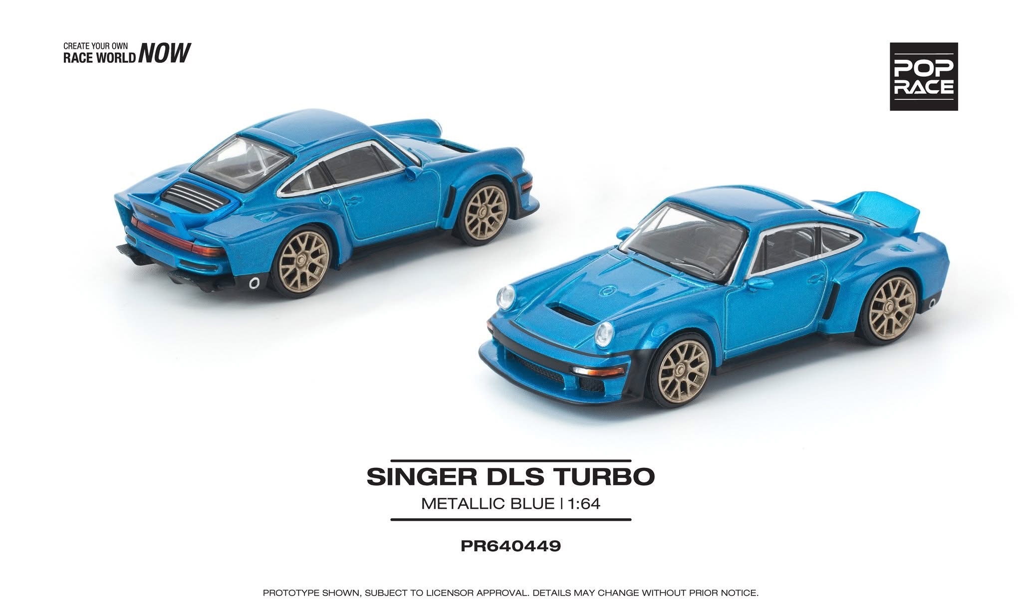 預訂 Pre Order - Poprace SINGER DLS TURBO METALLIC BLUE