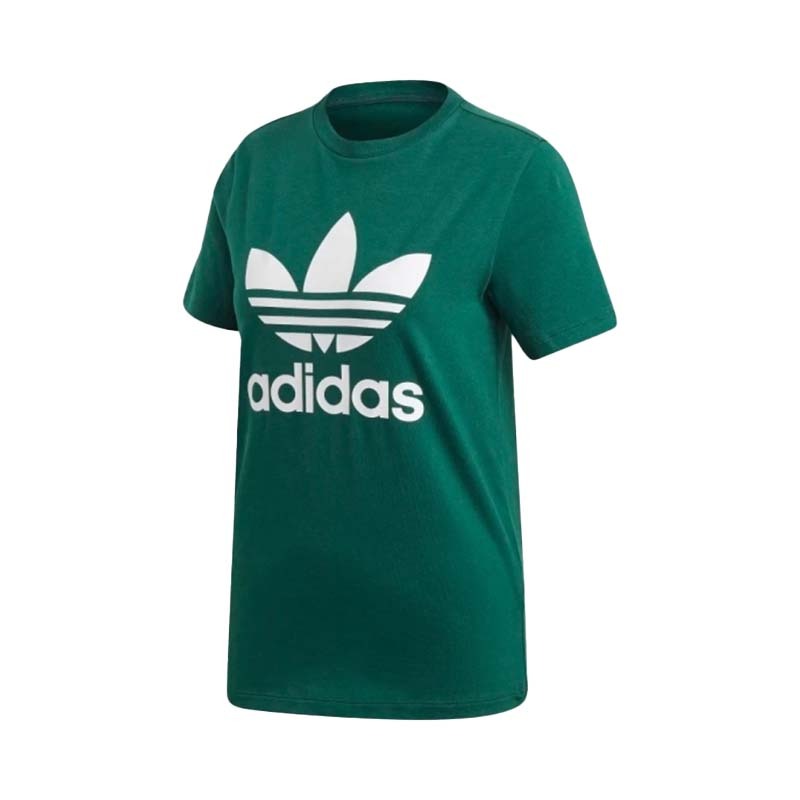 ADIDAS ORIGINALS TREFOIL TEE 短T 綠色 基本 三葉草 女款 DV2597 [台灣現貨]
