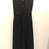 [S] FS FASHION BLACK V-NECK JUMPER, OP199-BLACK (SZZ825)