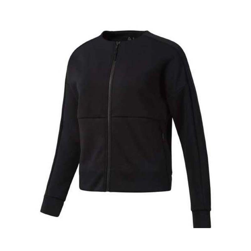 Reebok Training Supply Full-Zip 黑色 運動外套 女款 CY4986 [台灣現貨]