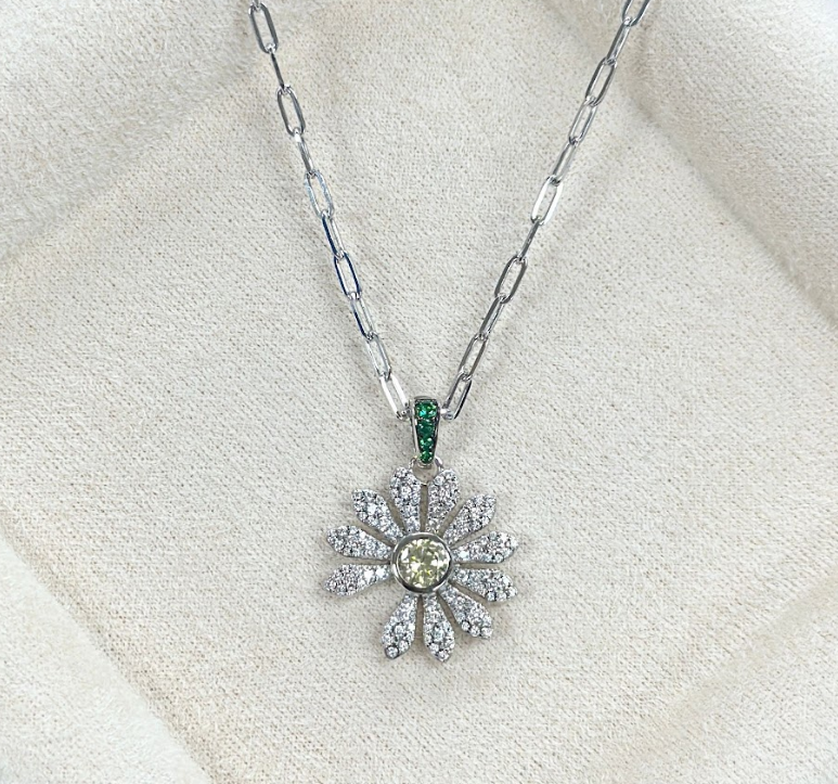 AM20 S-MDN2085-420 雛菊頸鏈44cm $298