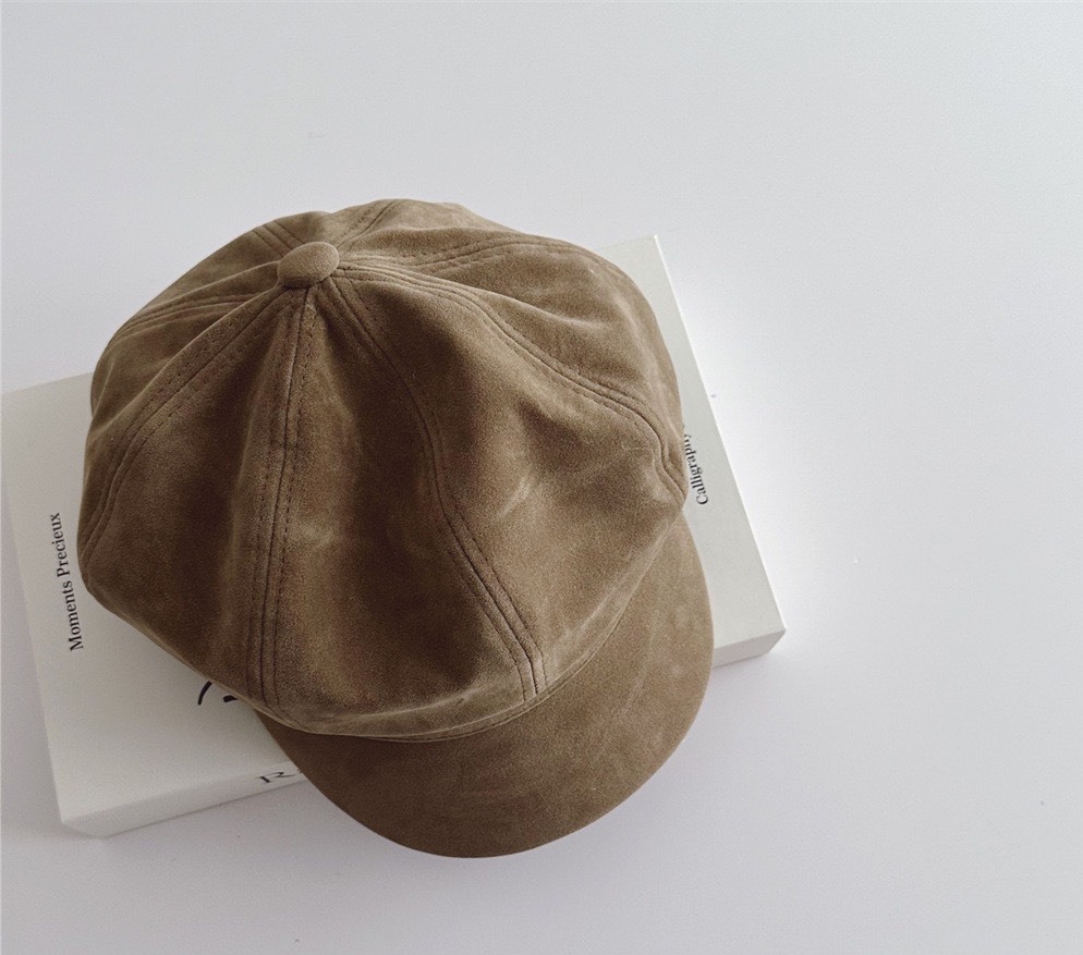 美拉德復古八角帽