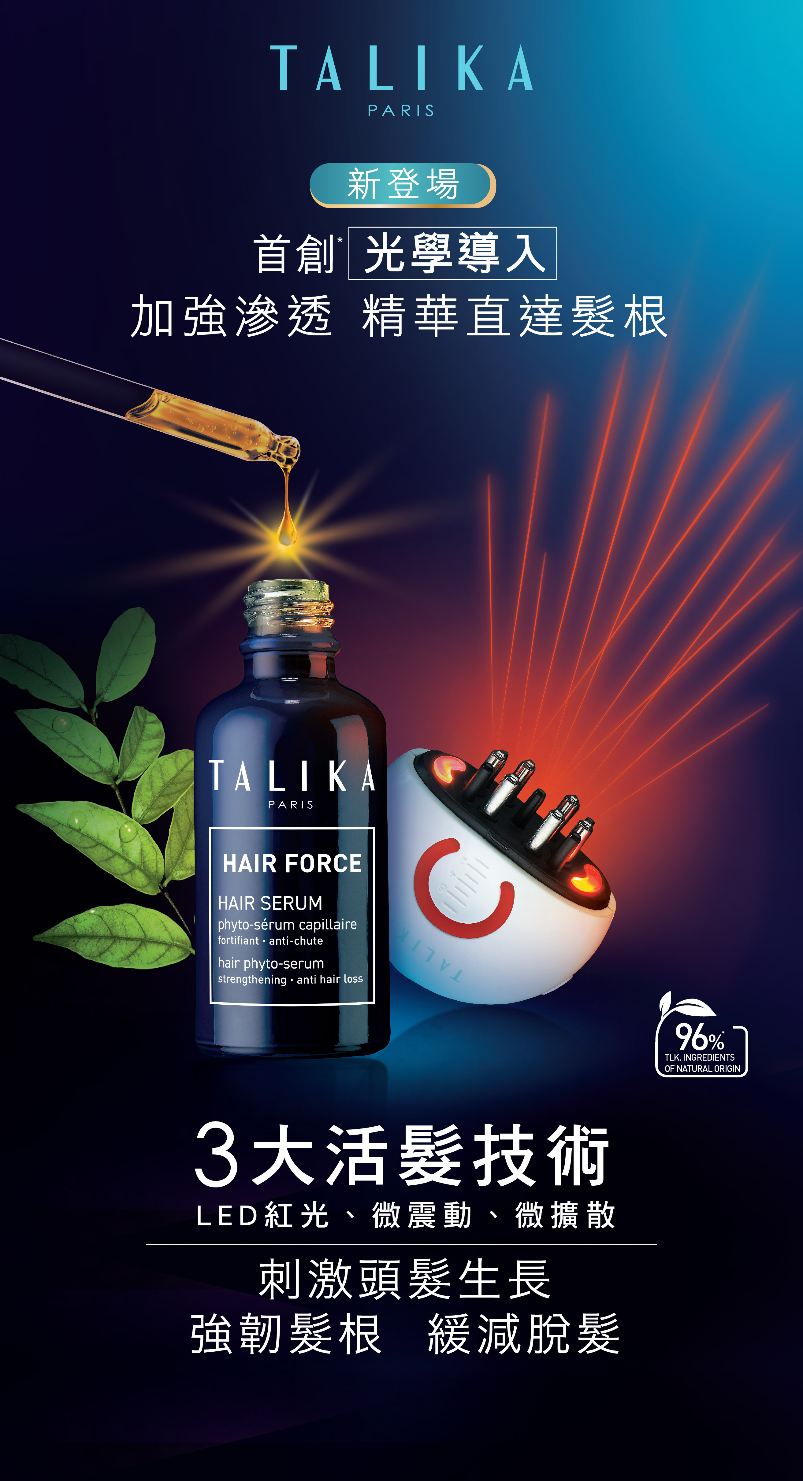 3重強韌防脫髮精華