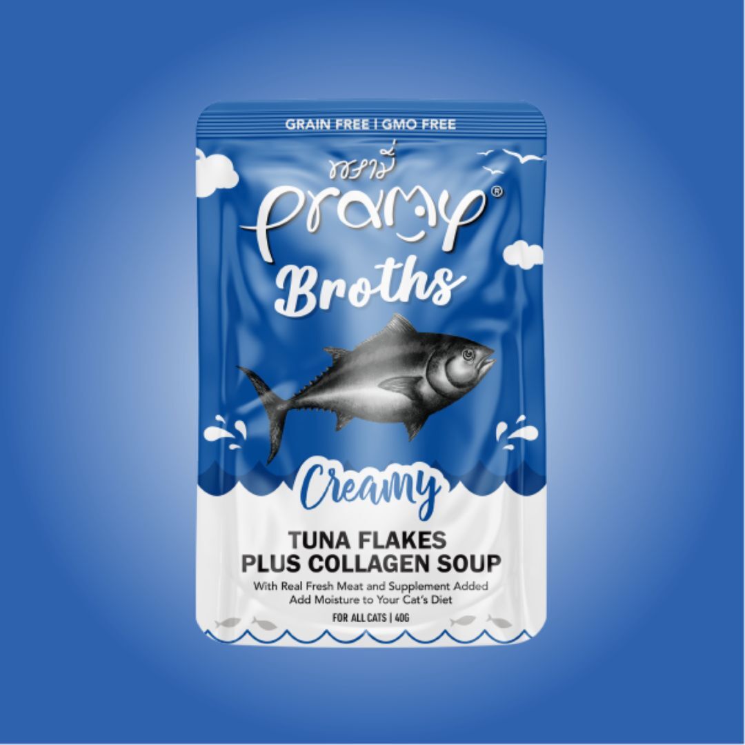 Pramy 營養湯包系列 (吞拿魚忌廉濃湯 + 膠原蛋白) 40g (Exp: Sep-2027)