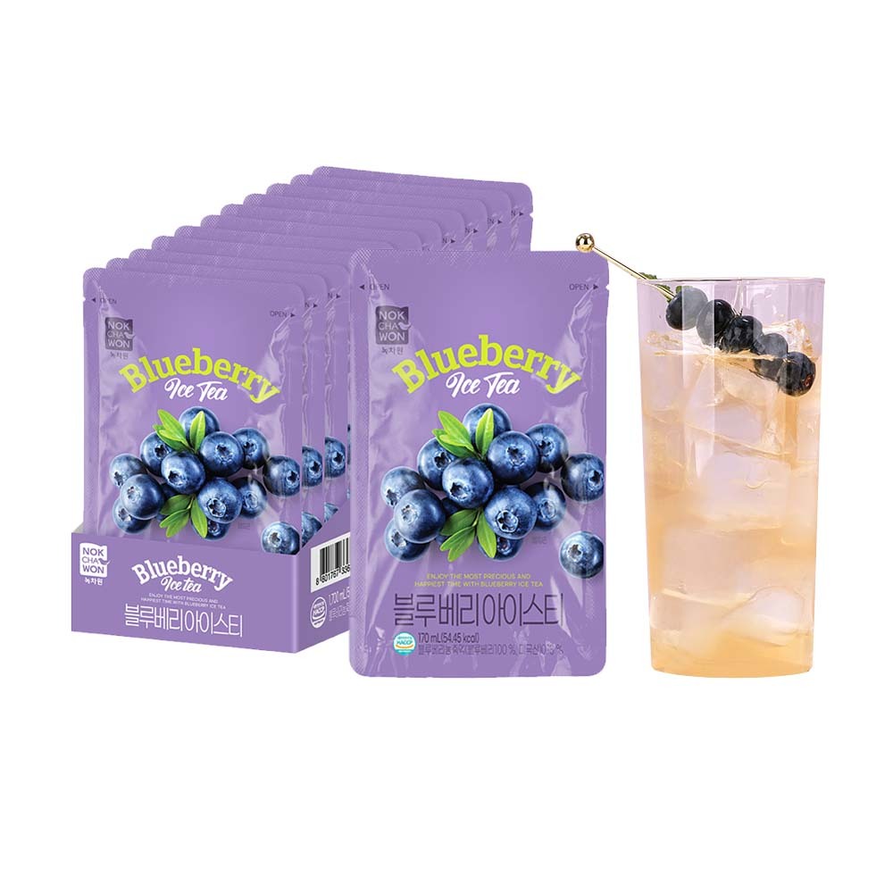 【BK SHOP】綠茶園藍莓風味飲料170ml*10入