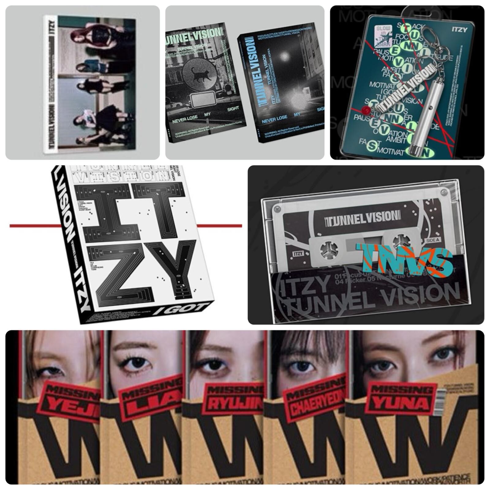 ITZY ~ TUNNEL VISION