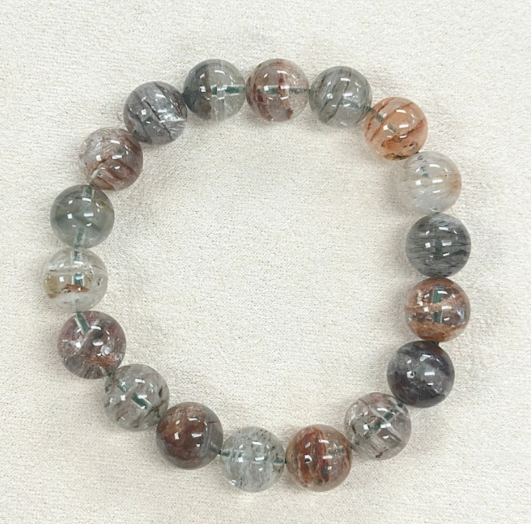 B32 千層幽靈手串10-11mm+ $228