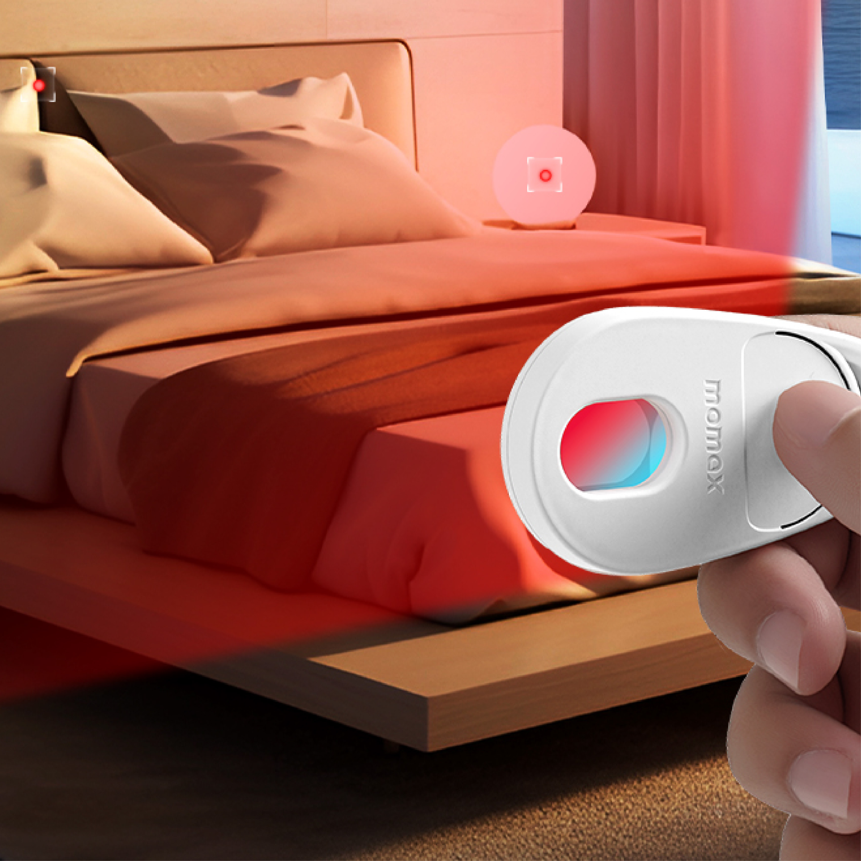 PinGuard 鏡頭掃瞄 Find My 全球定位器