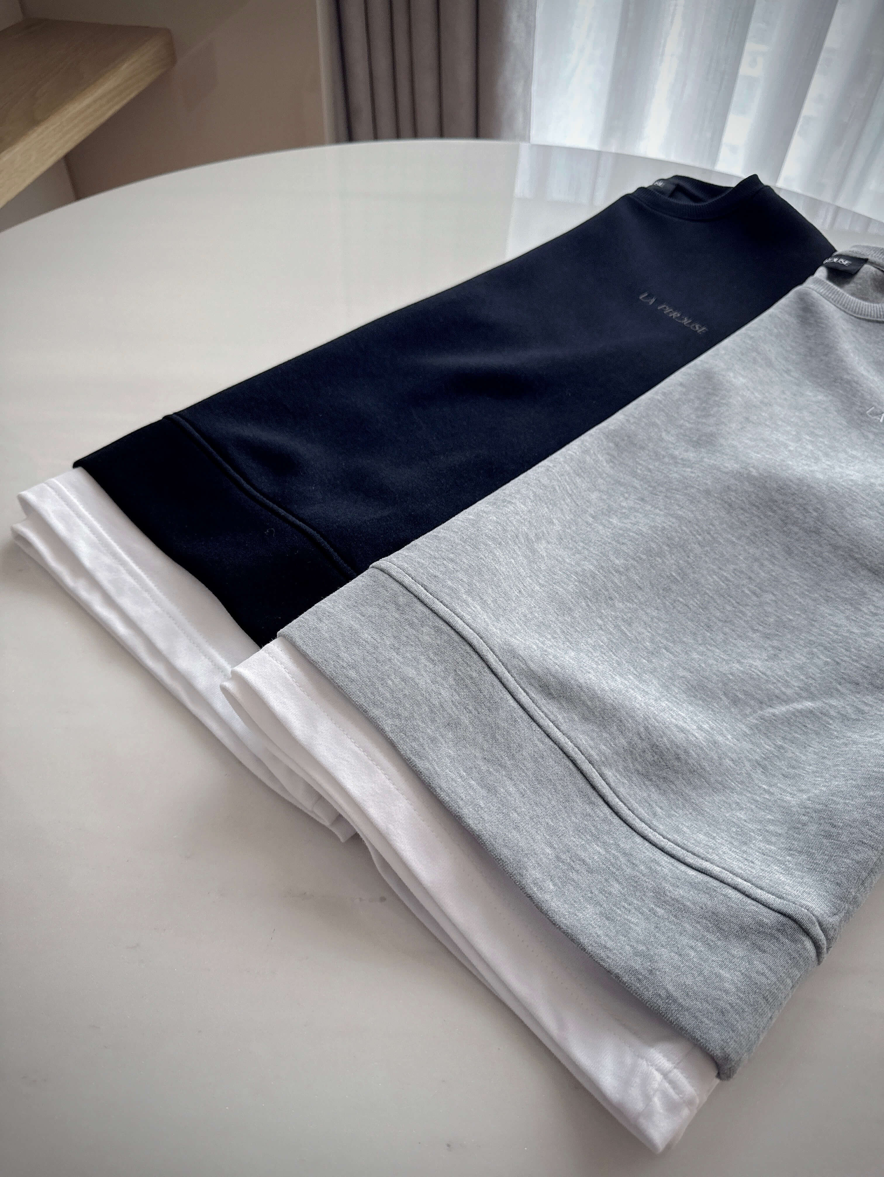 Oversized Trim Hem Sweatshirt_TP2511L39