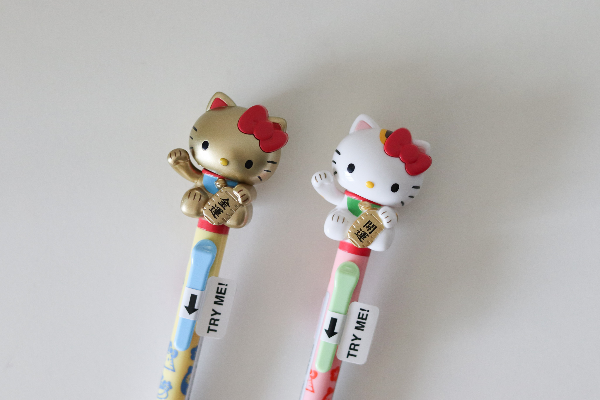 Sanrio 三麗鷗 日本限定 Hello Kitty 開運 招財貓 原子筆