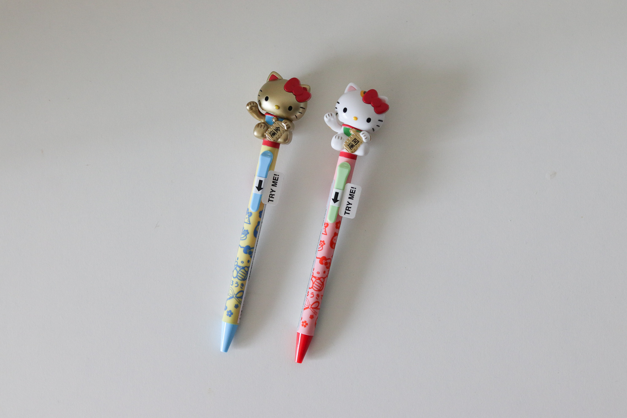 Sanrio 三麗鷗 日本限定 Hello Kitty 開運 招財貓 原子筆