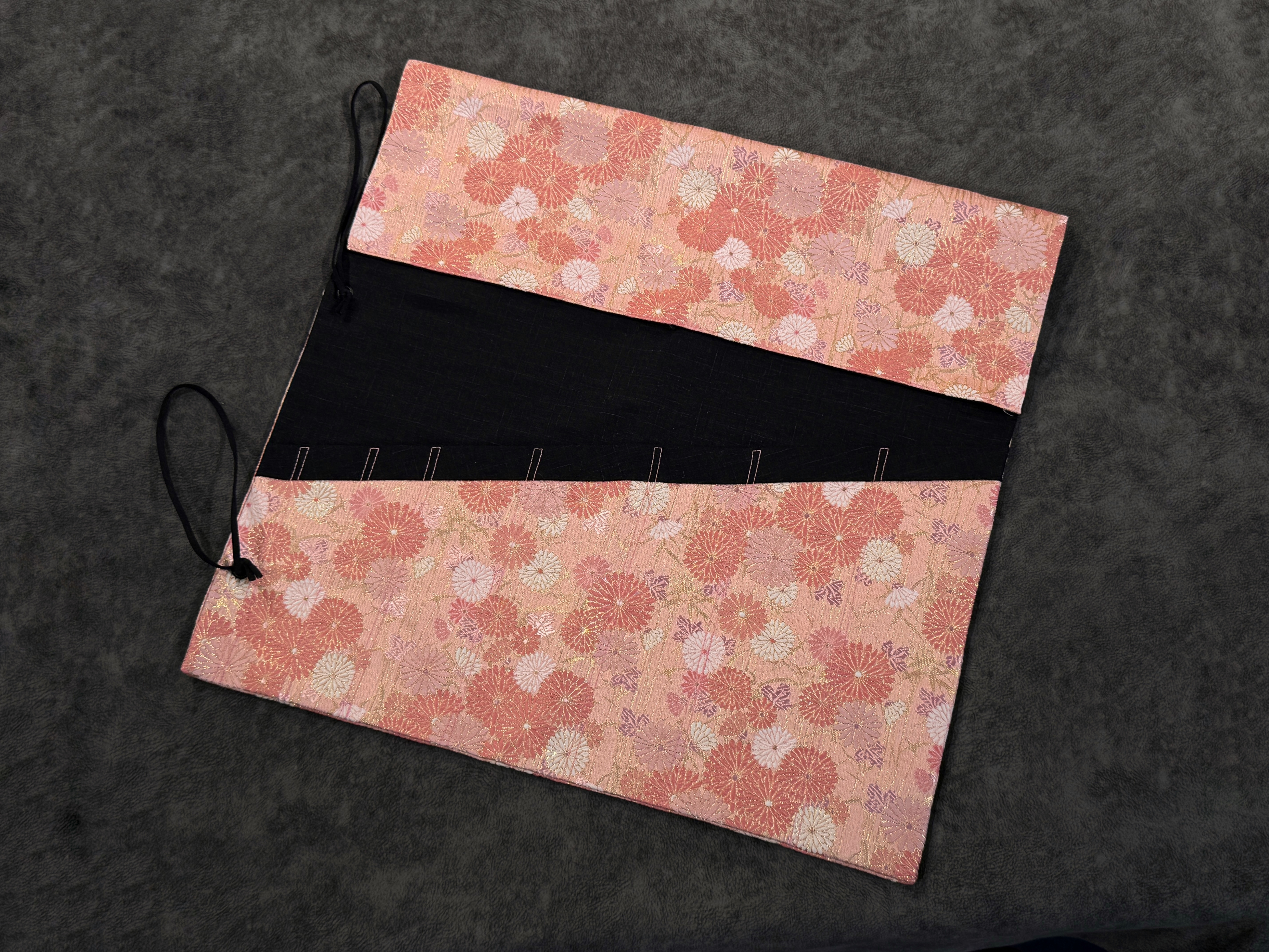 京都西陣織 刀袋 菊笹文 (5本入)