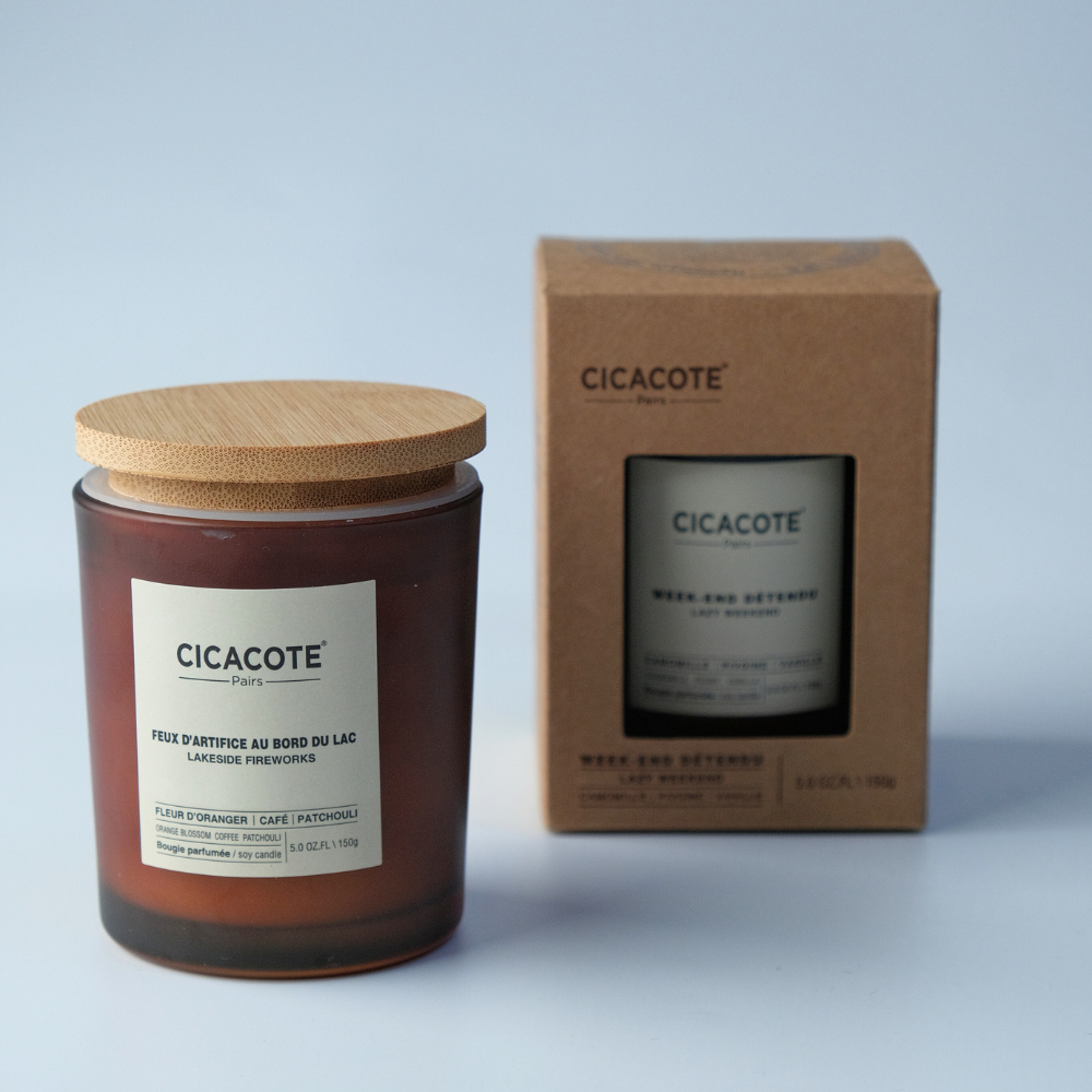 CicaCote Lakeside Fireworks（湖畔篝火 ）香氛蠟燭 150g