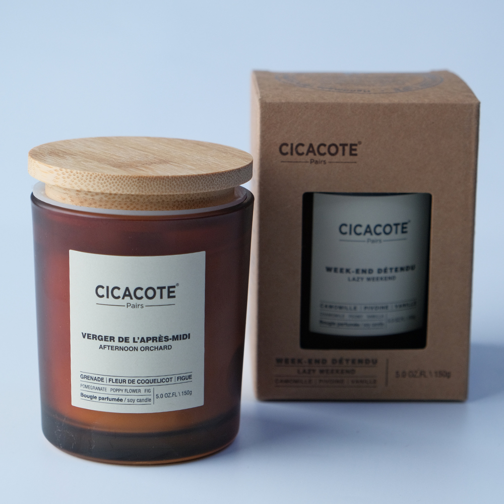 CicaCote Afternoon Orchard（果園暖陽）香薰蠟燭 150g