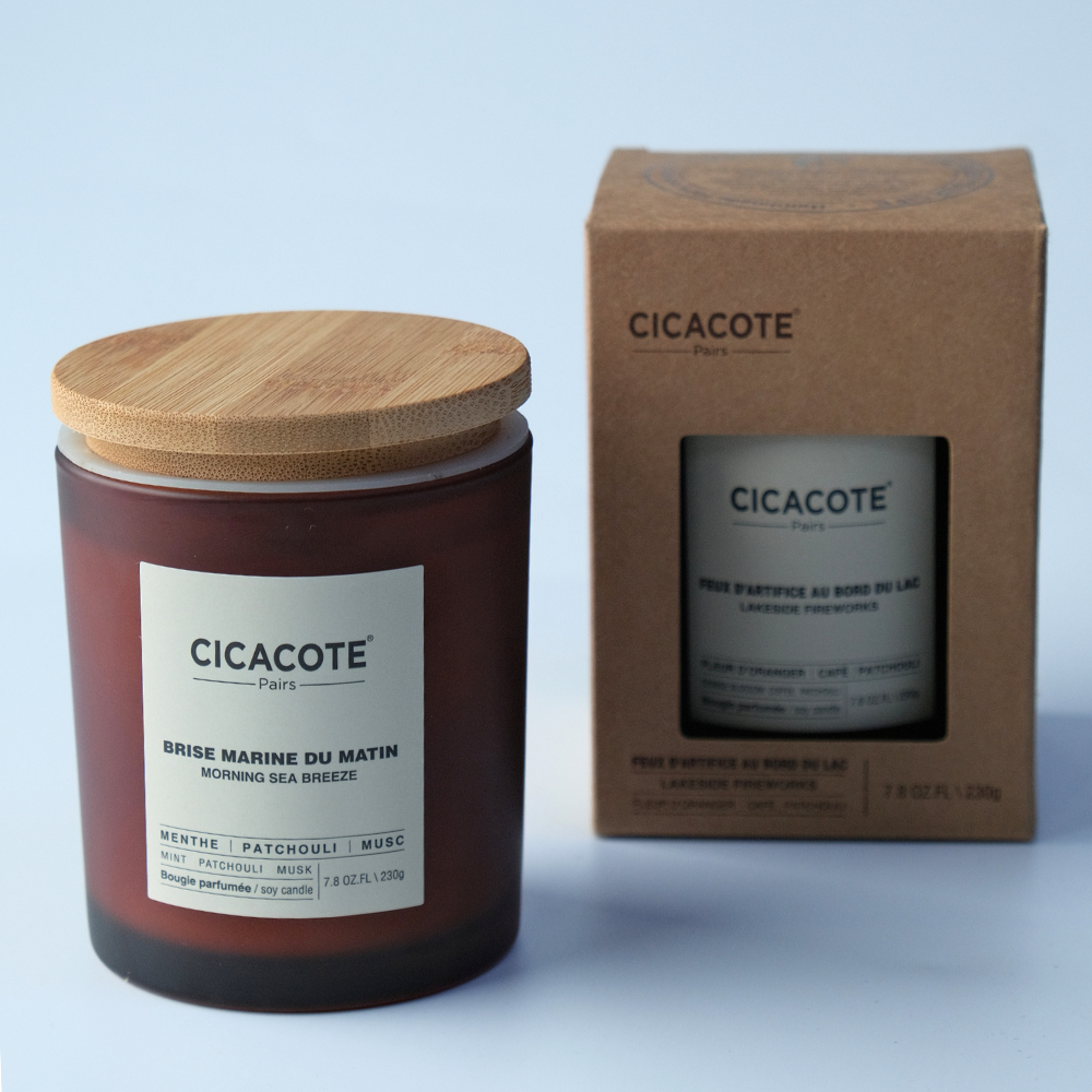 CicaCote Morning Sea Breeze（海岸晨霧）香薰蠟燭 230g