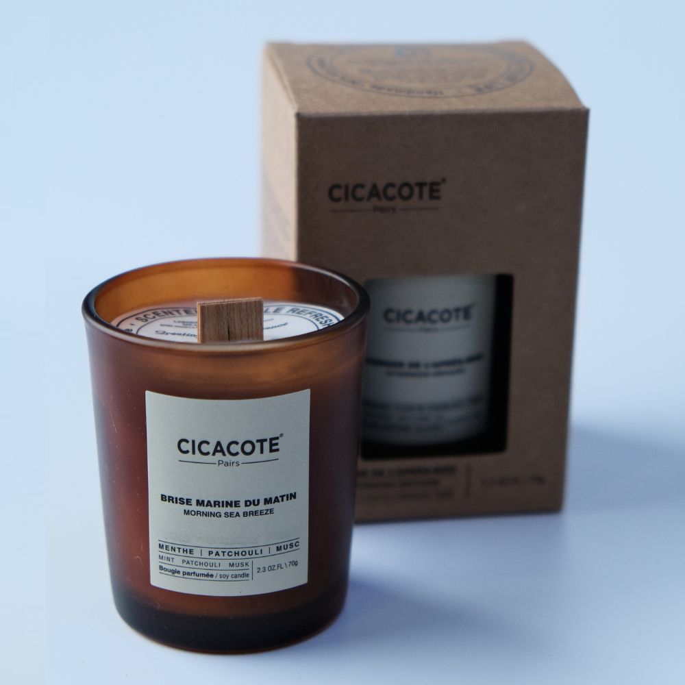 CicaCote Morning Sea Breeze（海岸晨霧）香薰蠟燭 70g