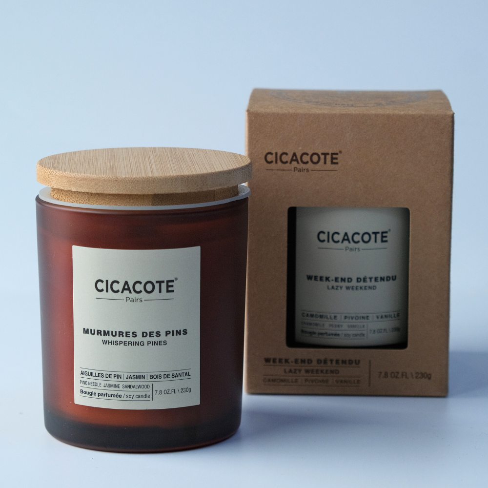 CicaCote Whispering Pines （暖木絮語）香薰蠟燭 230g