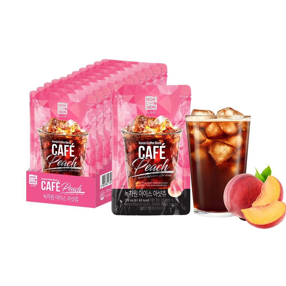 【BK SHOP】綠茶園咖啡冰茶風味飲料170ml*10入
