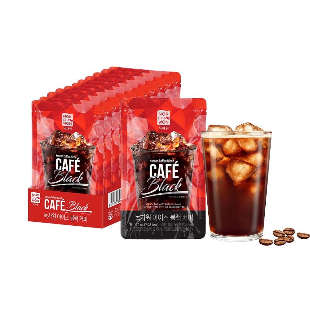 【BK SHOP】綠茶園美式咖啡(無糖)170ml*10入