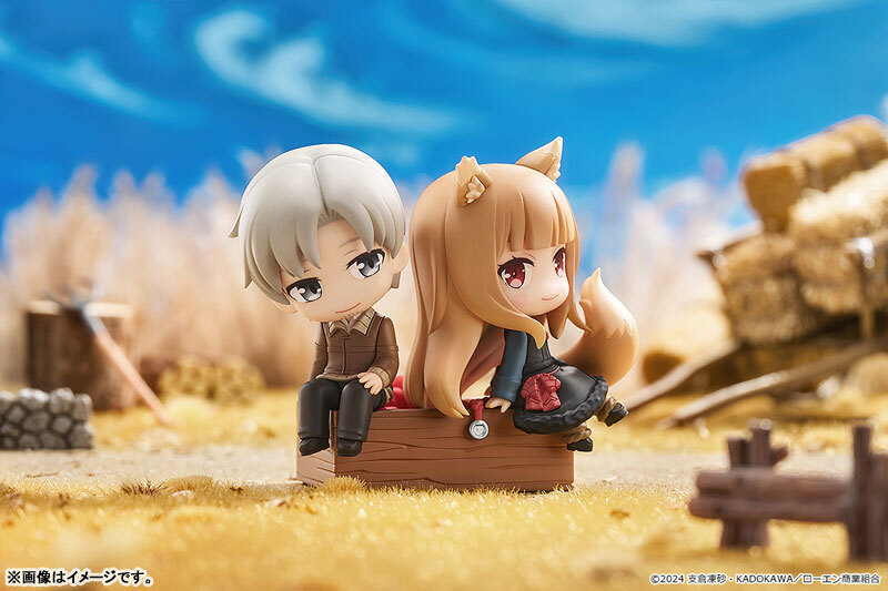 Jun Good Smile Company Mini Memory Spice and Wolf MERCHANT MEETS THE WISE WOLF Lawrence & Holo Complete Figure  Pre-order