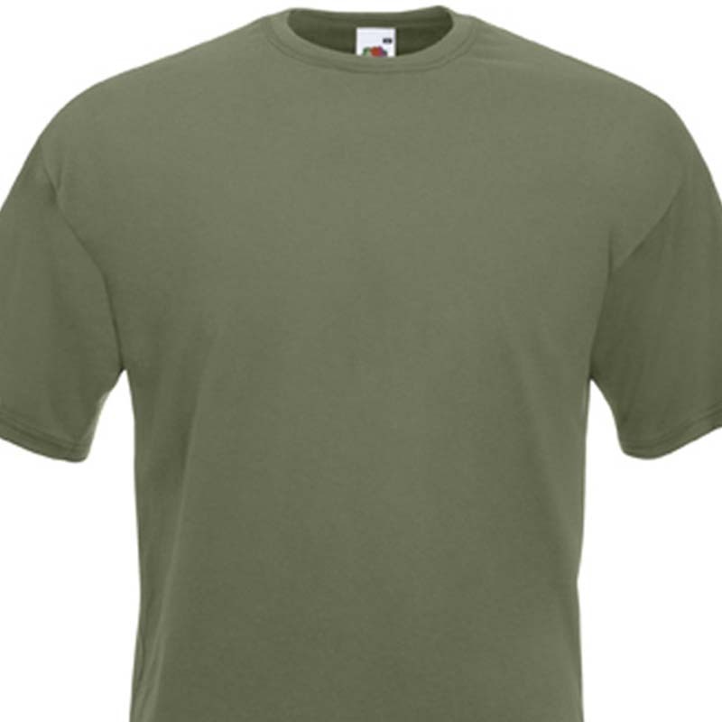 FRUIT OF THE LOOM 1850 TEE 軍綠 素T 短袖 FL-1850-80MG [台灣現貨]