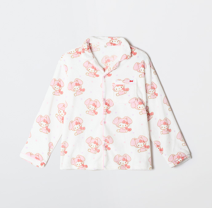 SPAO KITTY毛毛睡衣 成套睡衣 凱蒂