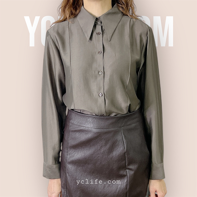 摩登絲滑莫代爾襯衫