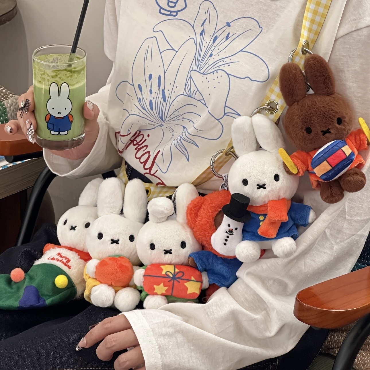 MIFFY 米菲兔 馬克圖布 冬日盲盒 毛絨掛件 吊飾 可愛 聖誕禮物