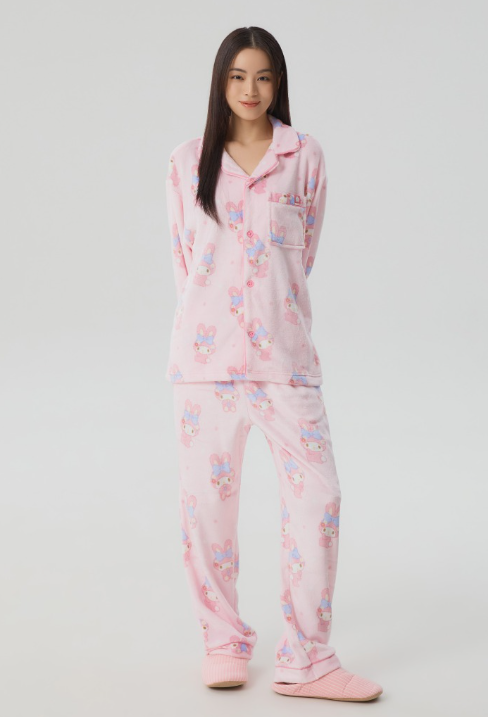 SPAO Melody毛毛睡衣 成套睡衣 美樂蒂