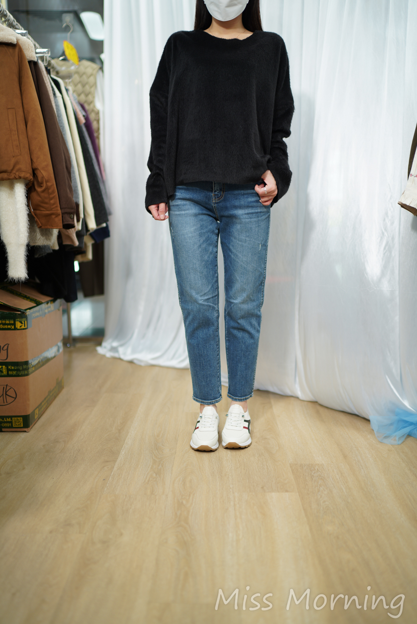 必買薄毛面襯衣(14915)