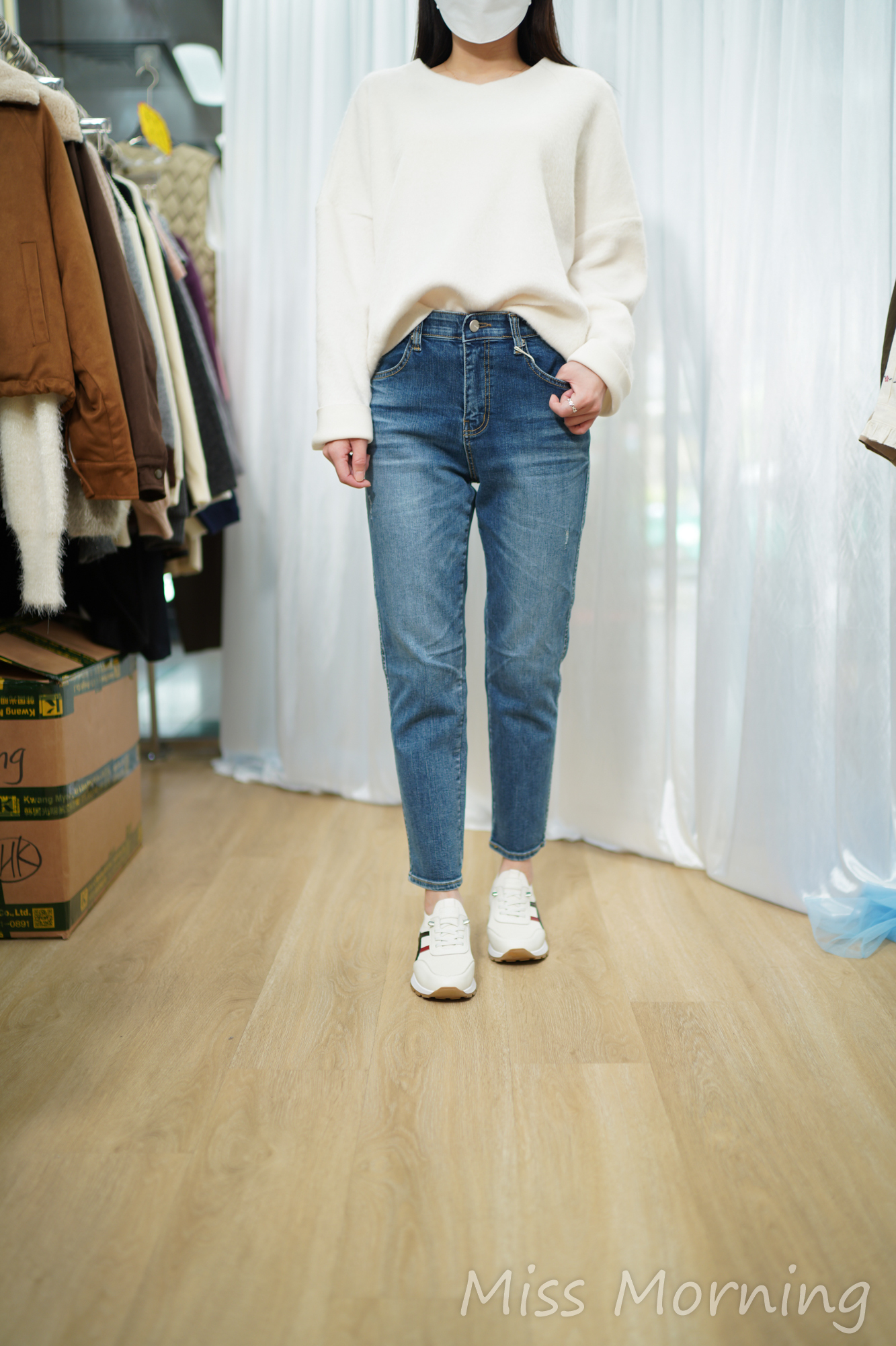 必買薄毛面襯衣(14915)