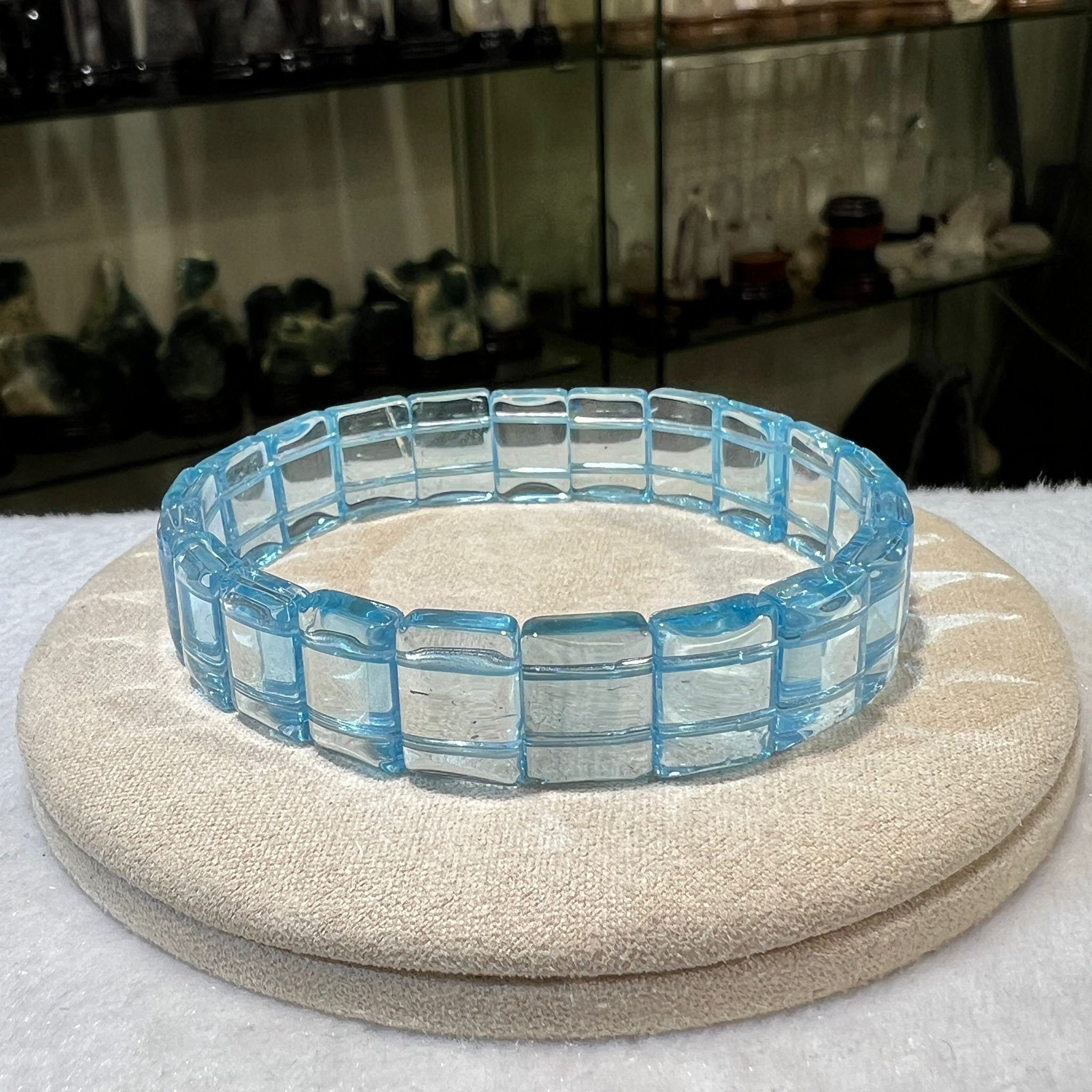 高品✨藍托帕石手排 13 mm +/- #CA0034