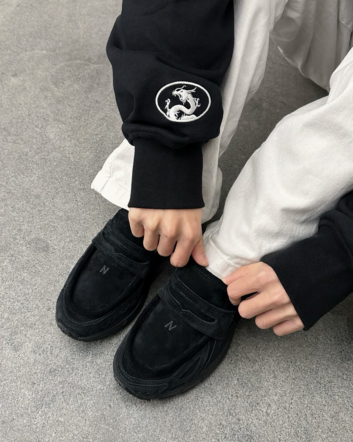 【預購】NEW BALANCE U1906 百搭樂福鞋 麂皮黑 U1906LNT