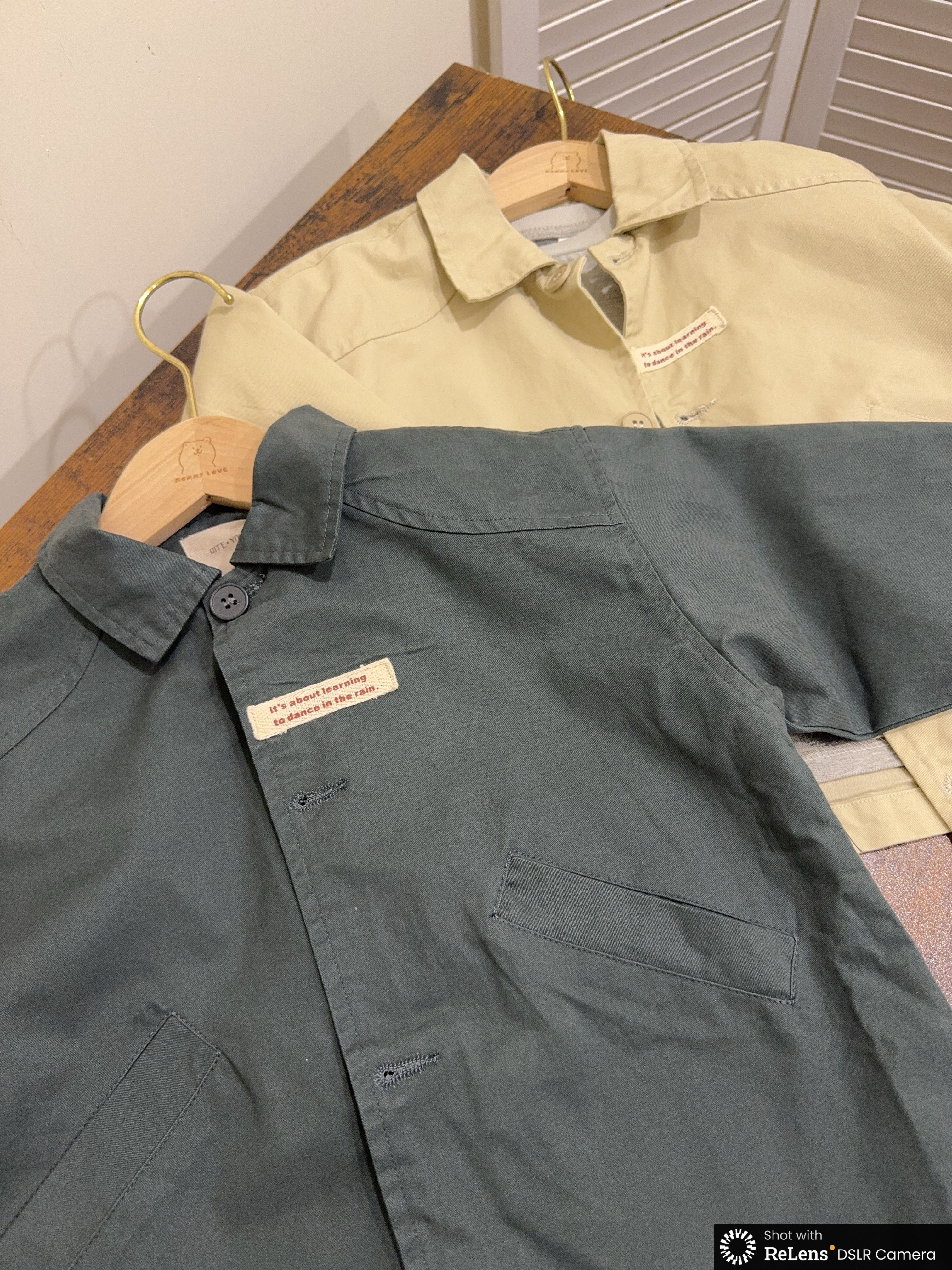 TQ25130小標籤風衣外套C203