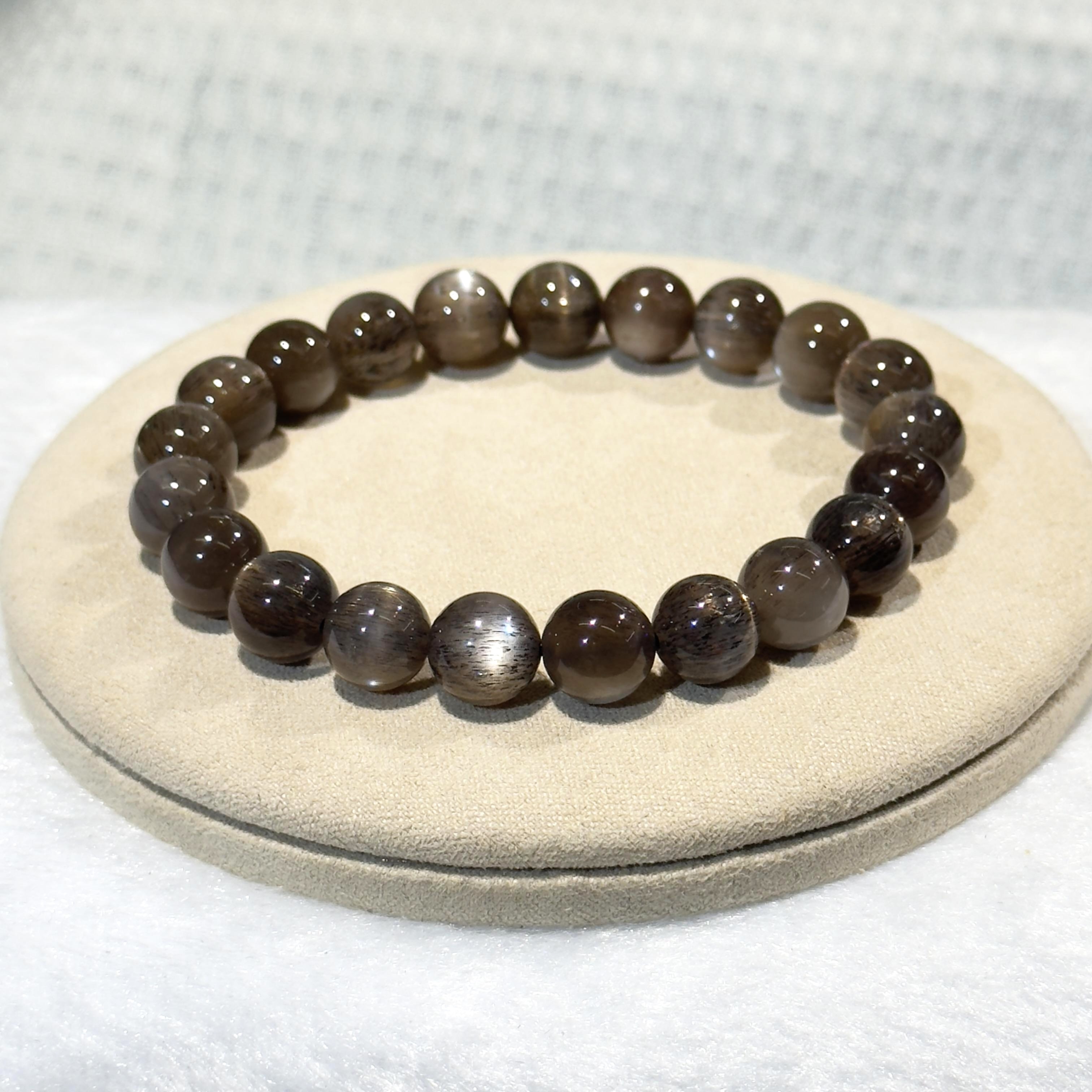 黑金骨幹手串 9mm+/- #CA0037