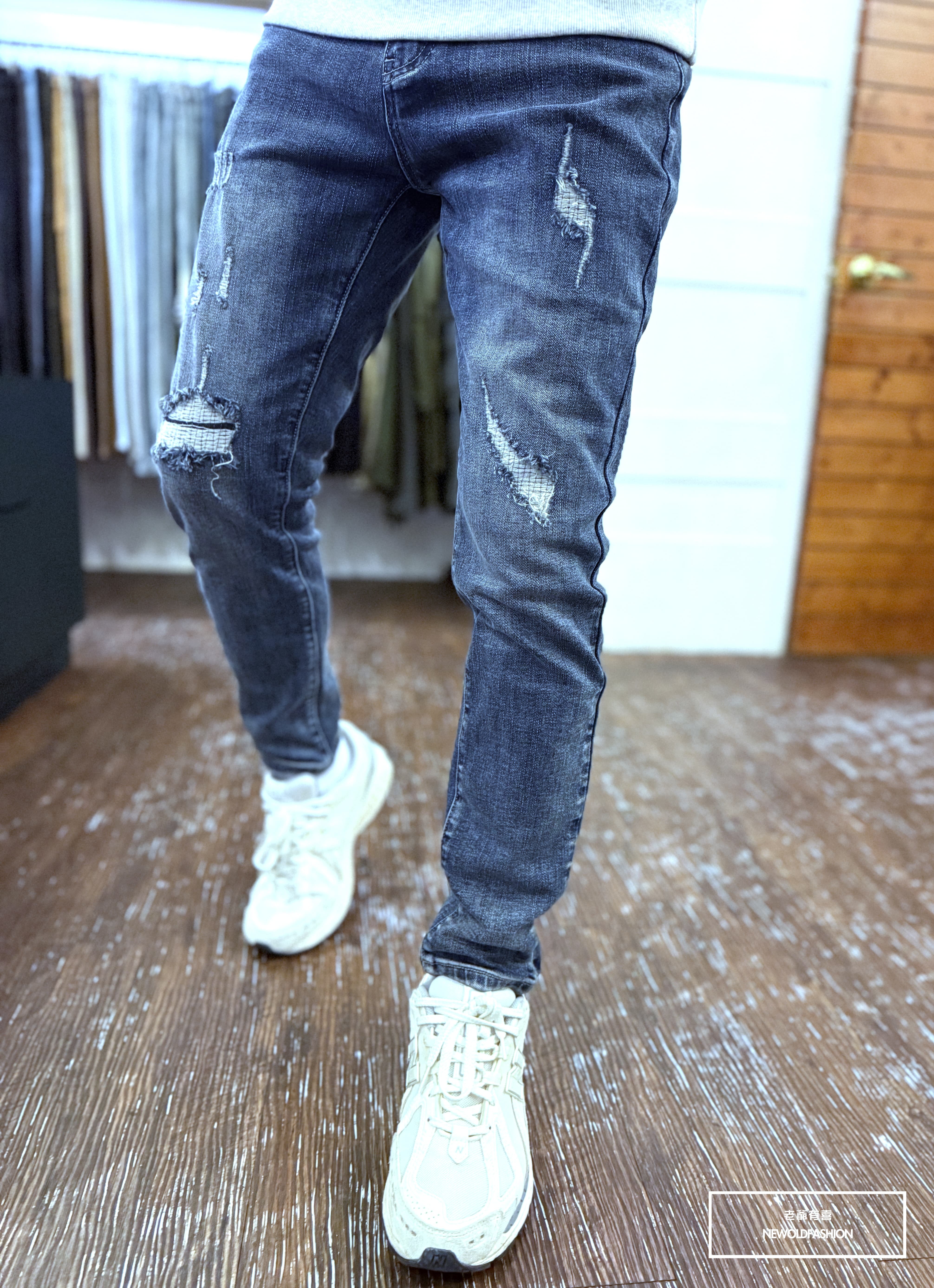 『新品上市』重磅貓抓車縫破壞小直筒(NOF25101552)