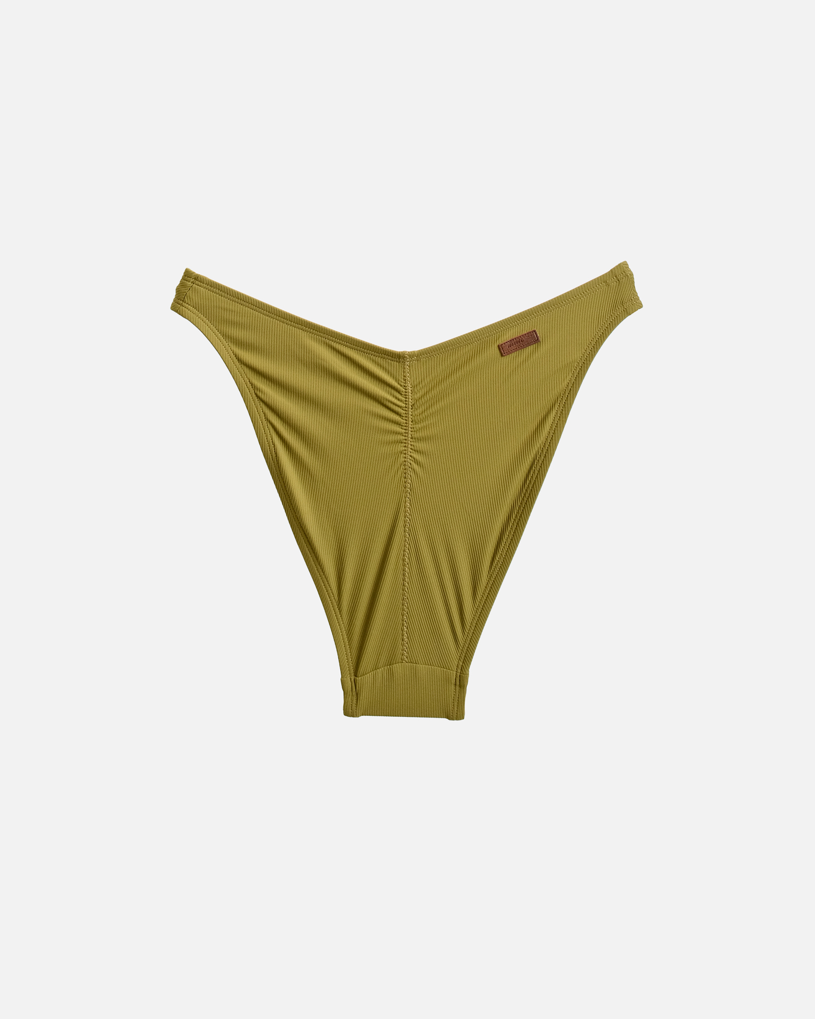 【羅紋蕨綠】VOU 海鷗拋臀泳褲