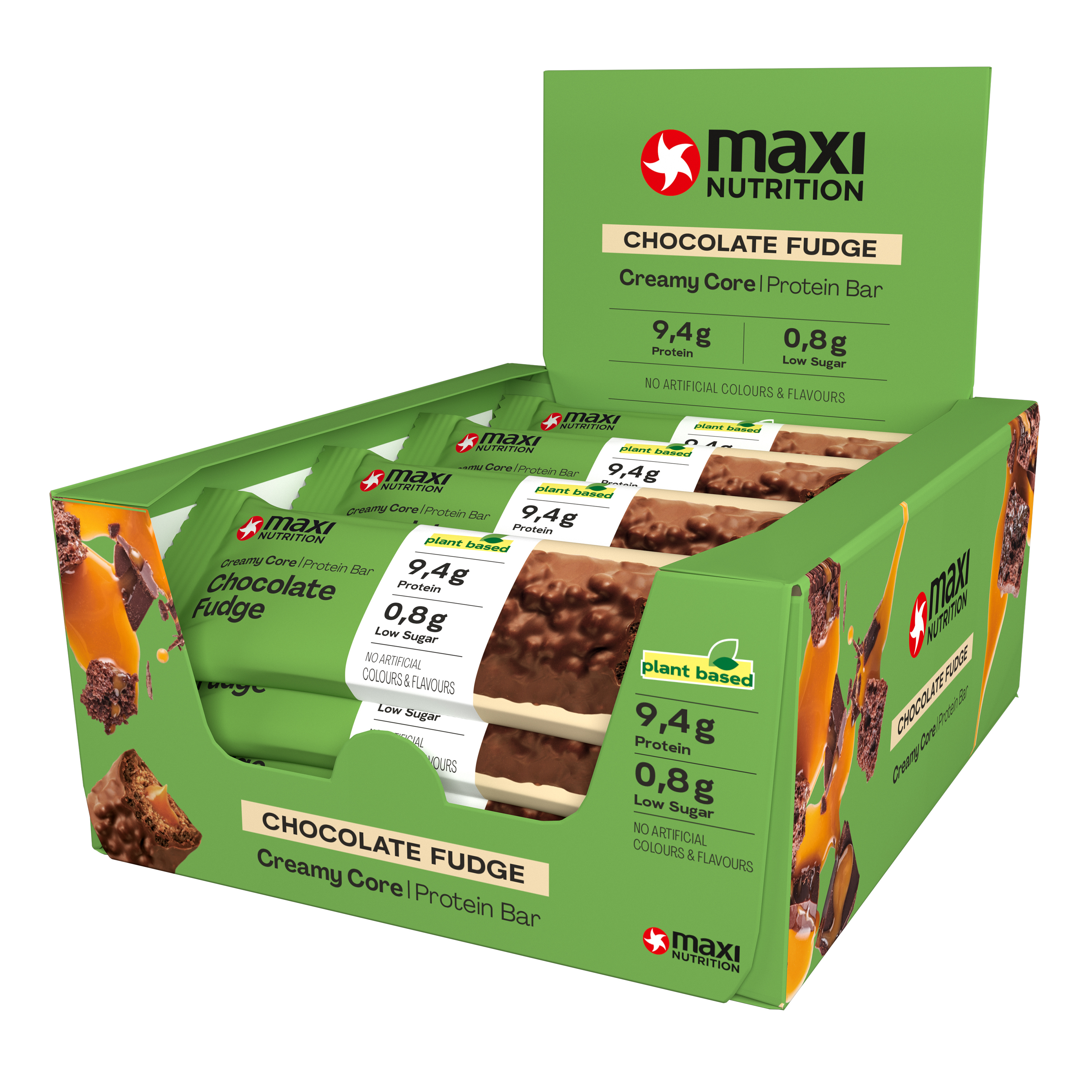 德國邁星 可可風味夾心植物蛋白棒 (純素)