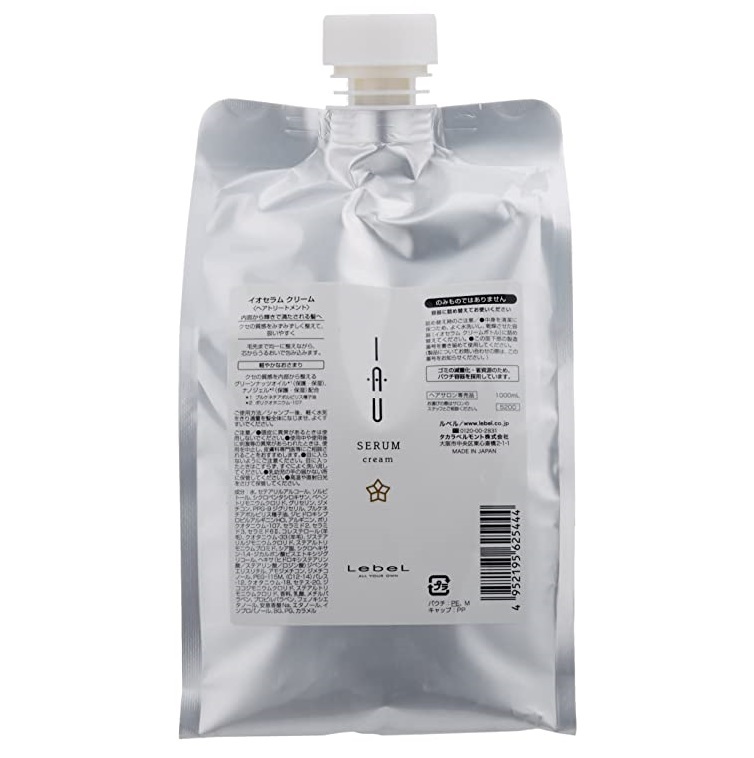 Lebel I.A.U. Serum Cream 1000ml(Conditioner) 精粹柔順護髮素