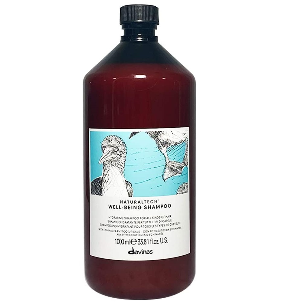 Davines Well-Being Shampoo 1000ml(Free Pump) 達芬尼斯保濕抗氧洗髮露